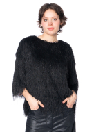 ULI SCHNEIDER, extravagante Fransen-Bluse