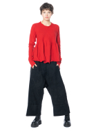 RUNDHOLZ, extravagante Hose aus Schurwolle 1241240109