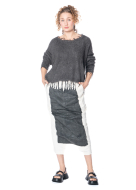 RUNDHOLZ, handbemalter Maxirock 1251110305