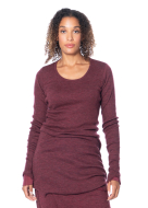 RUNDHOLZ, Langarmshirt aus Wolle und Nylon 2241180501