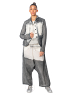 RUNDHOLZ, handbemalte Hose aus Cupro 1251470101