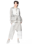 RUNDHOLZ, linen pants in a tie-dye look 1251670103