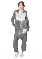 RUNDHOLZ, handbemalte Leinenhose 1251670104