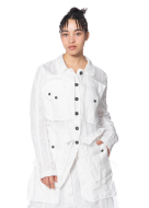 RUNDHOLZ DIP, leichte Jacke aus Baumwolle und Seide 1242091103