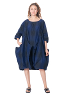 RUNDHOLZ BLACK LABEL, Kleid mit Faltenstruktur 1253300903