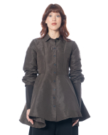 PLUSLAVIE PLÜ, taillierte Taftbluse T BLOUSE - NOBANANAS - Bild 1