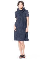 KEDZIOREK, kurzes Kleid mit Kragen 5246