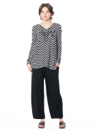 KEDZIOREK, weite Stretch-Hose 5253