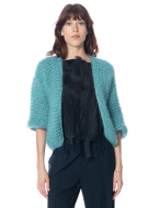 Atelier Basile, Cardigan COLETTE Aqua
