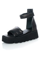 PURO, Sandale Comfort Zone mit Keilabsatz