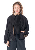 KIMONORAIN, wasserfeste plissierte Shirt-Jacke