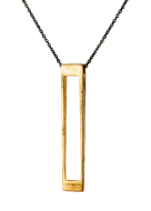 Parts of Four, lange Kette mit Keiltor Anhänger (AG+KA)