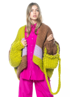 HOPE MACAULAY, gestrickte Crossbody Tasche in Gooseberry