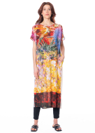 BARBARA BOLOGNA, bedrucktes Schlauch-Kleid X