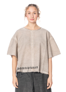 La Vaca Loca, Top HUIR mit Stickerei