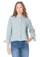 HENRY CHRIST, stilvolle Leinenbluse