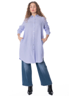 HENRY CHRIST, langes Blusenkleid aus Leinen