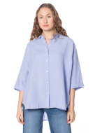 HENRY CHRIST, Bluse mit 3/4 Ärmeln