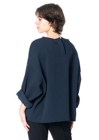 ULI SCHNEIDER, Oversize-Pullover aus Baumwollsweat