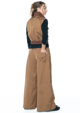 ULI SCHNEIDER, Maxihose aus Satin-Nylon-Taft