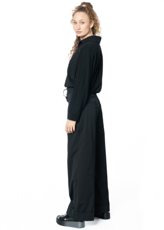 ULI SCHNEIDER, Trendsetter Boyfriend-Hose aus Baumwoll-Gabardine