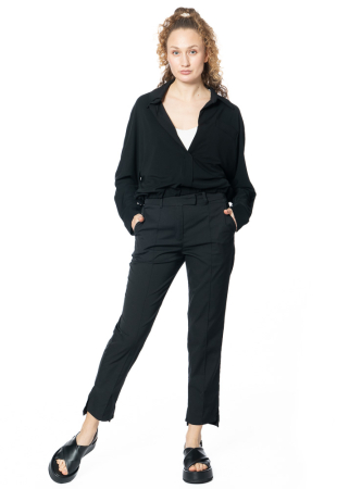 ULI SCHNEIDER, Business-Hose aus Baumwoll-Gabardine