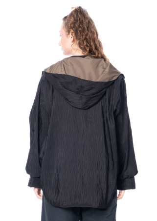 KIMONORAIN, wasserfeste plissierte Shirt-Jacke