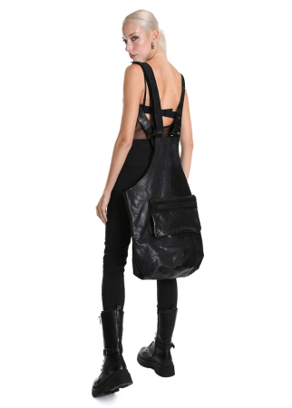 LA HAINE INSIDE US, große Ledertasche M1089