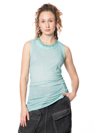 RUNDHOLZ, Tanktop aus halbtransparenter Baumwolle 1241180804
