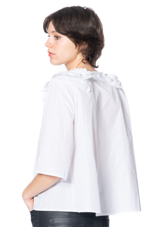 HINDAHL & SKUDELNY, Bluse mit Rüschen 125B30