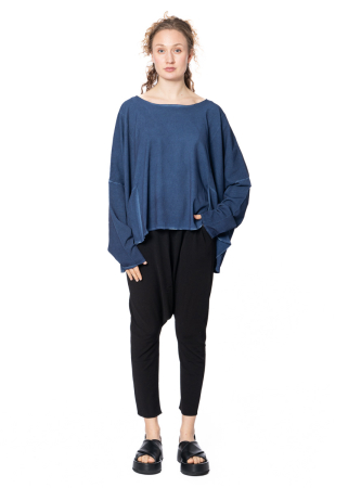 RUNDHOLZ, Strickhose aus Viskosemix mit tiefem Schritt 1241457607