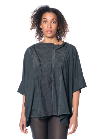 RUNDHOLZ, Onesize T-Shirt mit Drapierungen 1251560507