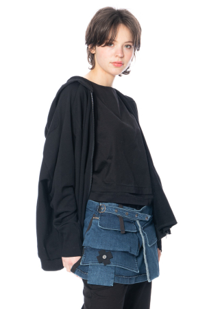 PLUSLAVIE PLÜ, Wickelrock ADD ON DENIM