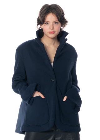 ULI SCHNEIDER, lässiger Blazer aus Baumwollsweat