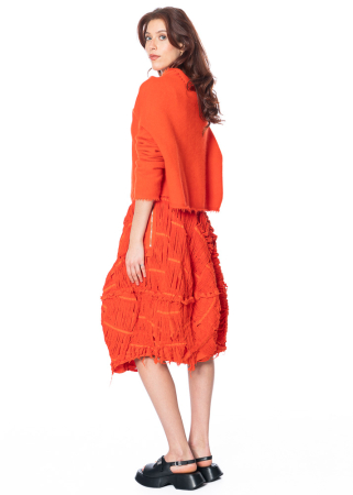 RUNDHOLZ DIP, skirt with decorative fringes 1252020301