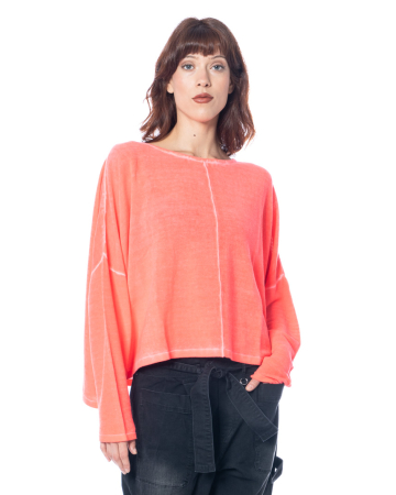 PLUSLAVIE PLÜ, kurzer Pullover KNITTED BOX