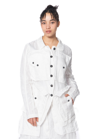 RUNDHOLZ DIP, leichte Jacke aus Baumwolle und Seide 1242091103