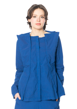 RUNDHOLZ DIP, skulpturale Jacke in A-Linie 1252241103