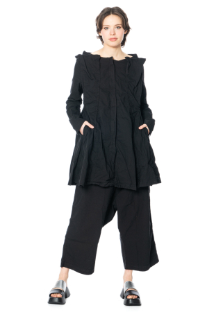 RUNDHOLZ DIP, taillierter Stretch-Mantel 1252241202