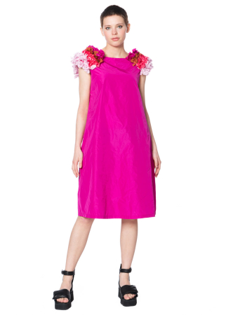 KATHARINA HOVMAN, Kleid mit handgewebten Ärmeln COUTURE DRESS 241560