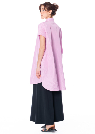 KATHARINA HOVMAN, Bluse OVERSIZE m. kurzen Ärmeln 251262 A