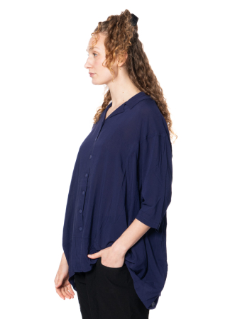 RUNDHOLZ  BLACK  LABEL, Bluse mit abgerundetem Saum 1243420406