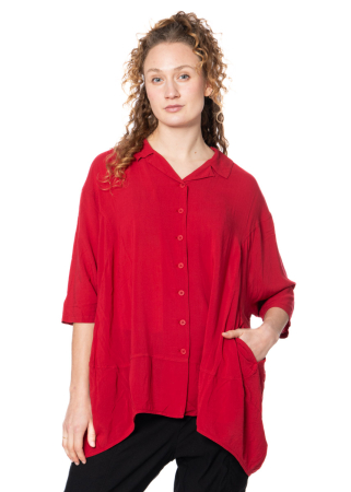 RUNDHOLZ  BLACK  LABEL, Bluse mit abgerundetem Saum 1243420406