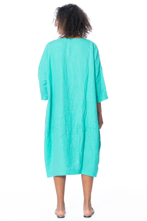 RUNDHOLZ  BLACK  LABEL, weites Leinenkleid 1253540911