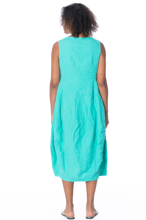 RUNDHOLZ BLACK LABEL, ärmelloses Leinenkleid 1253540912