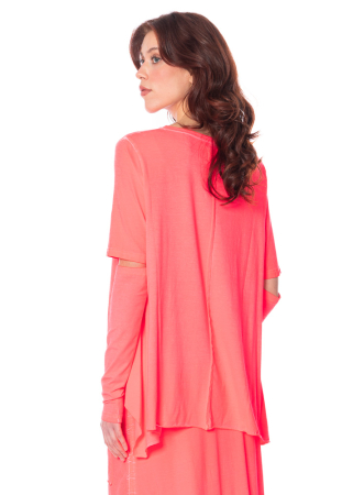  PLUSLAVIE PLÜ, T Shirt mit separaten Stulpen A BIG T SHIRT