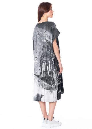 BARBARA BOLOGNA, schönes Kleid mit Multi Print