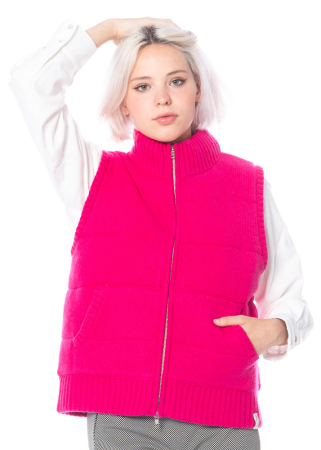 HENRY CHRIST, Strickweste aus 100% Kaschmir 