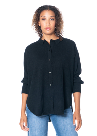 HENRY CHRIST, Hemdjacke aus 100% Kaschmir C56L