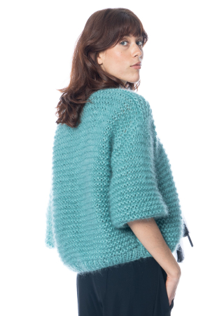 Atelier Basile, Cardigan COLETTE Aqua